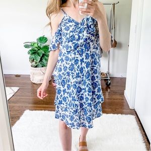Sofia Jeans by Sofia Vergara Floral Dress in blue